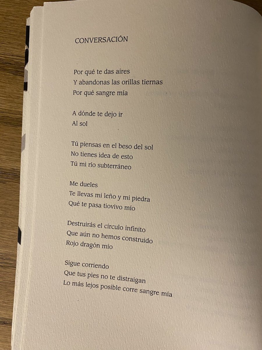 lo más lejos posible corre sangre mía!

(diciembre, 2024)