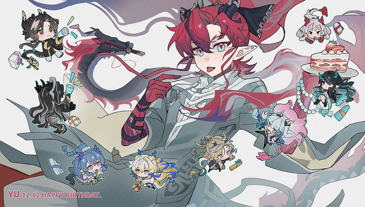 弟弟生日快乐🎂
#Arknights #アークナイツ #明日方舟