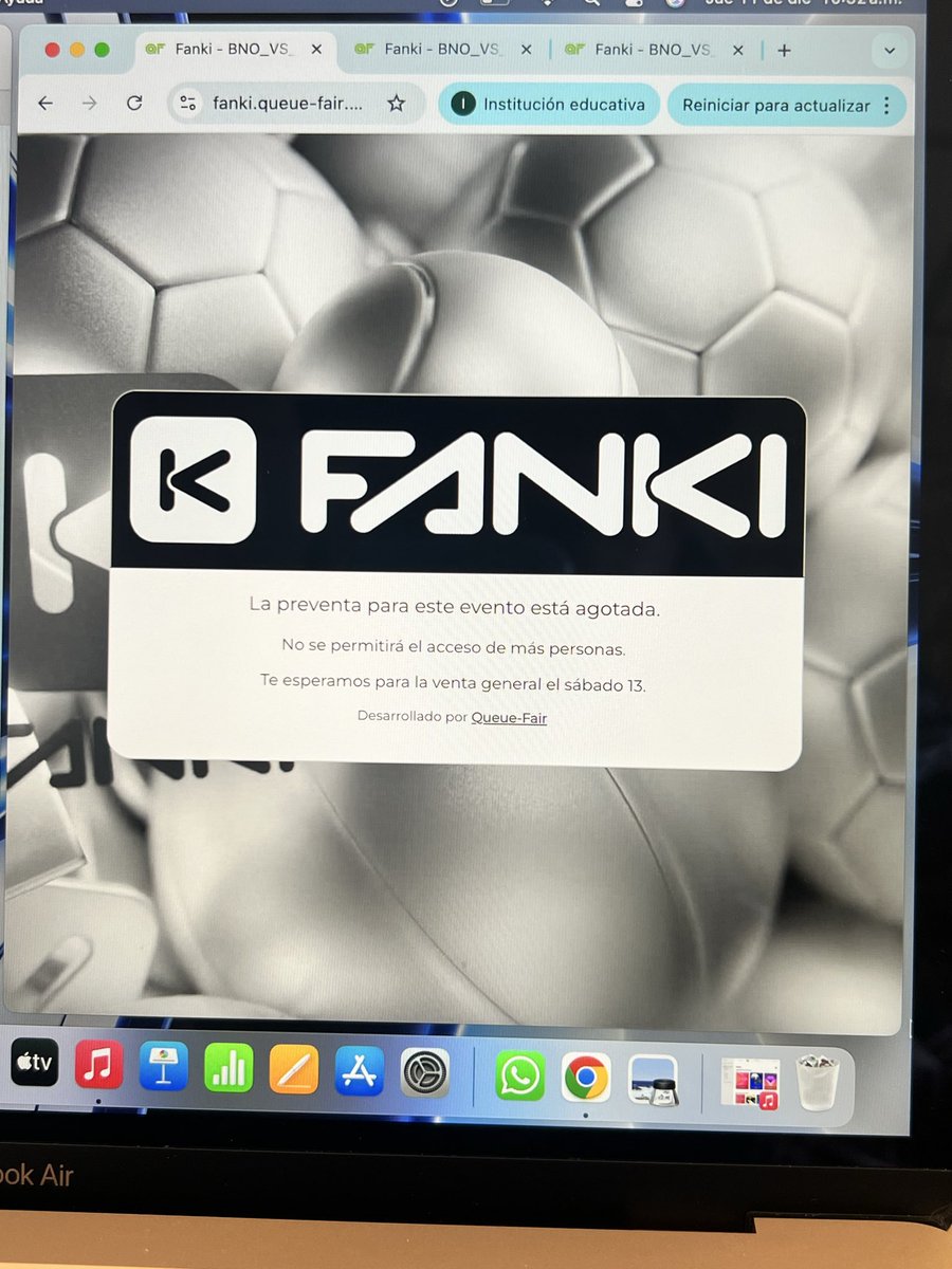 IvanRos80625006's tweet photo. Cómo se va a agotar si el 90% no pudo ingresar a tu sistema incompetente #fanki #estafa https://t.co/HN6mDvshdZ