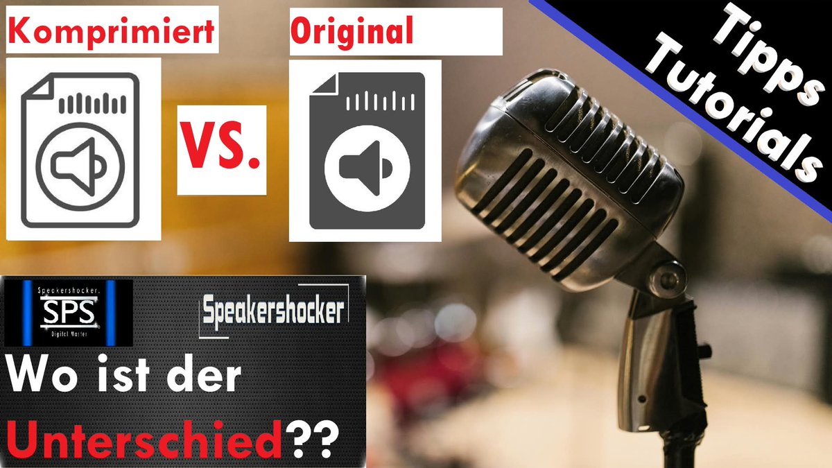 Unterschied zwischen orginalen und komprmierter Audio Datei? Erklärung👉youtu.be/gtPUC1Q36fU viel Spaß mit dem Video euer Speakershocker 😊

#Audio #Sound #Musik #Loslessaudio #HDaudio #MP3 #Audiodatenkompression #Speakershocker #HiFi