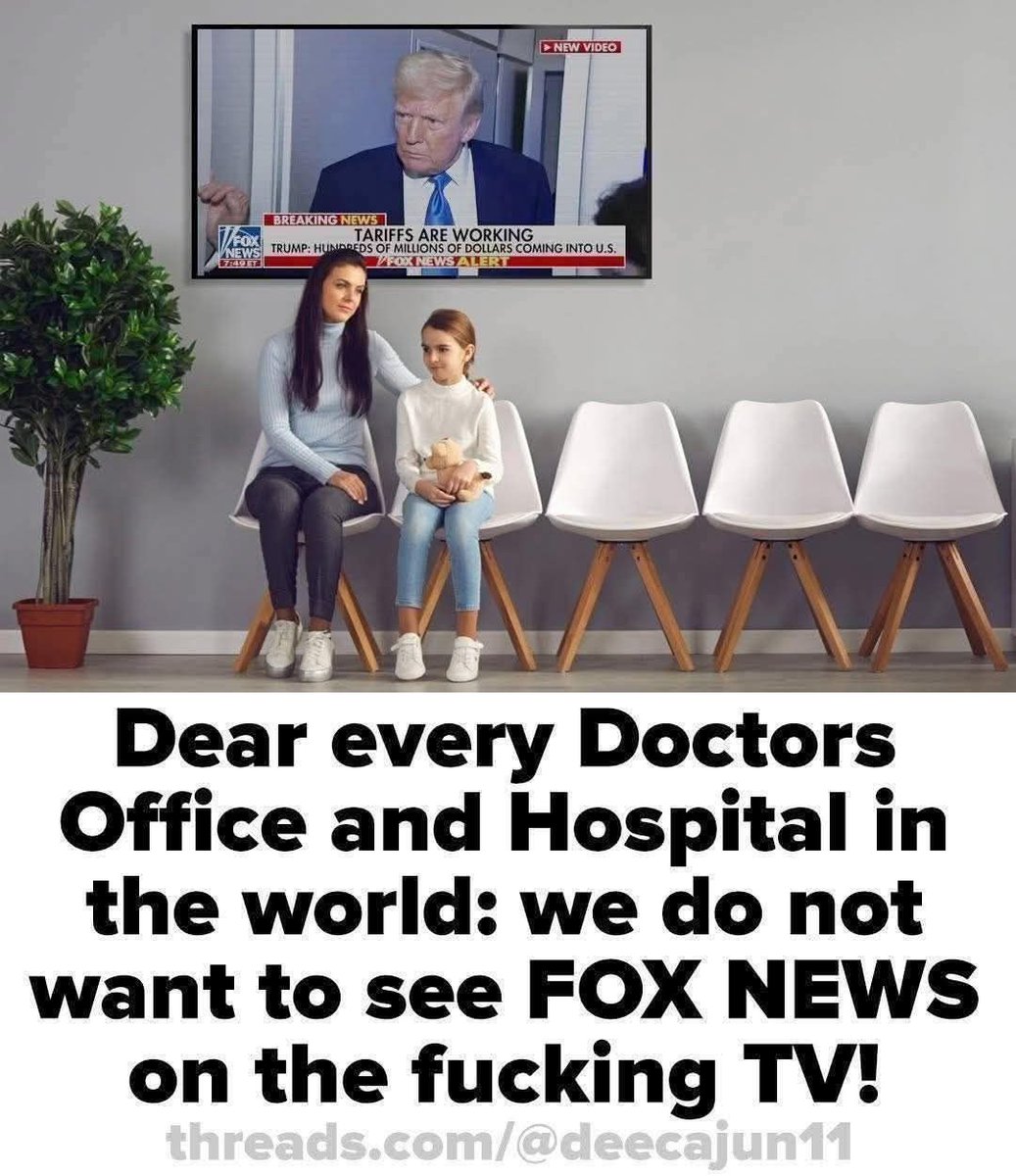 JamesTate121's tweet image. Who wants to listen to propaganda in the doctor's office?