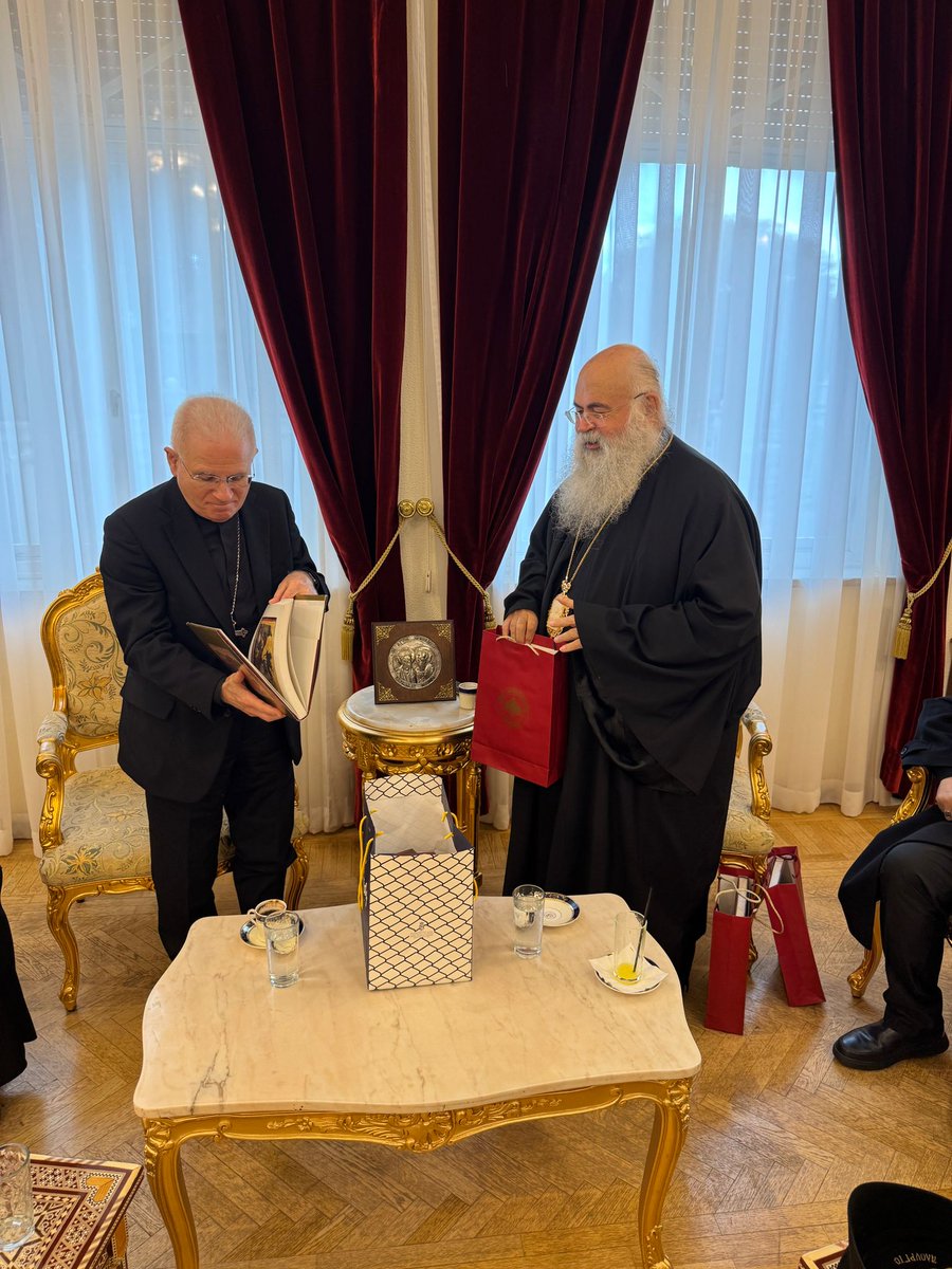 ComeceEu's tweet photo. 🇪🇺🇨🇾A Catholic–Orthodox delegation held #Art17 meetings with representatives of the forthcoming Cypriot EU Presidency, including @Christodulides @marilena_raouna. A document outlining key policy proposals from both Churches was shared with the authorities. https://t.co/juCTnkJjPn https://t.co/y74BkePpn3