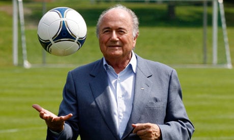 Sepp Blatter right now with all the dirty, corrupt, money-grabbing, political, sycophant, brown-nosed going-ons at #FIFA

"Ze grass is not always greener, ja?"