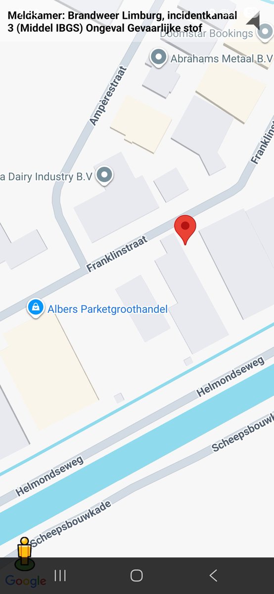 Middel IBGS incident in Weert