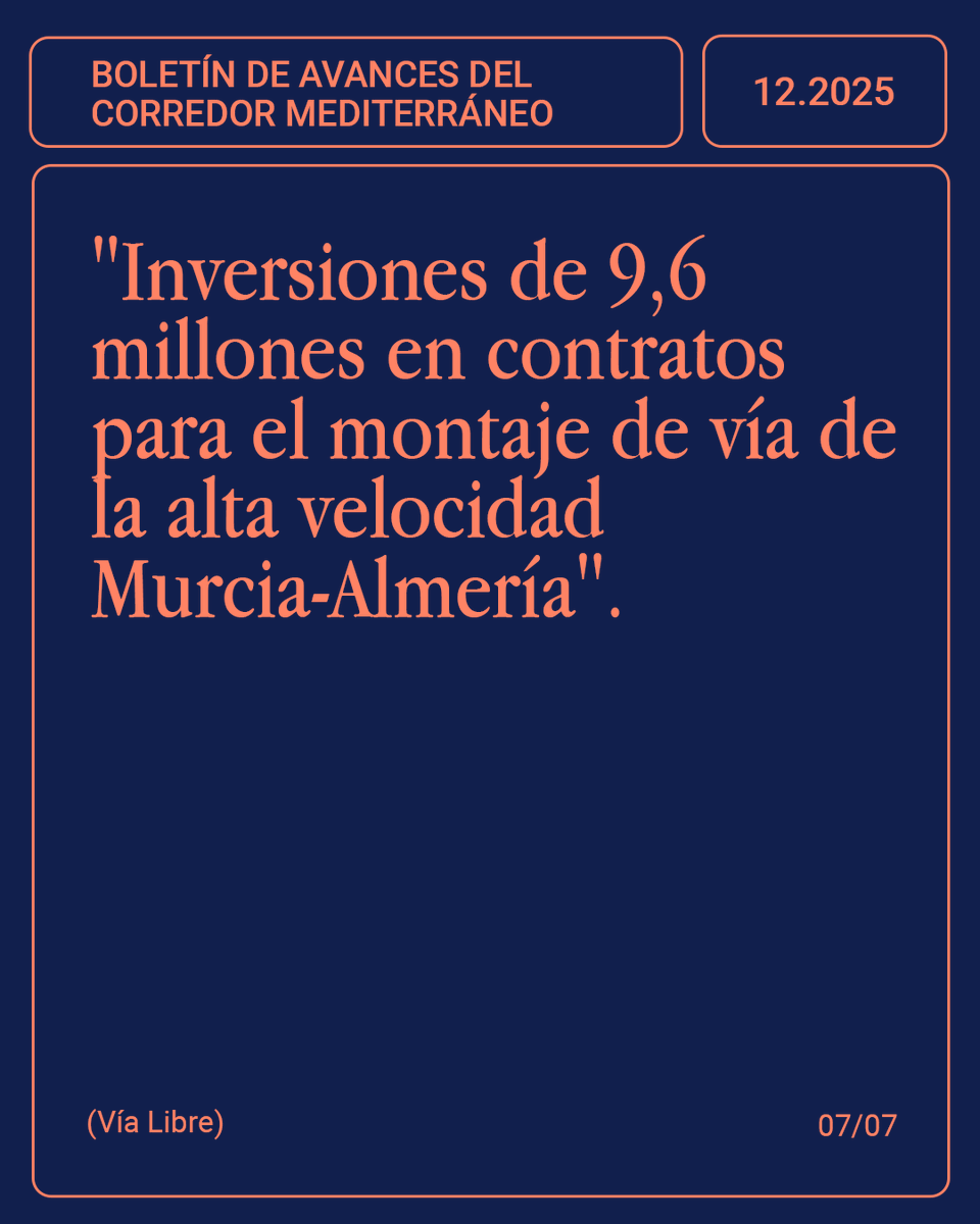 Corredor Mediterráneo #QuieroCorredor tweet media