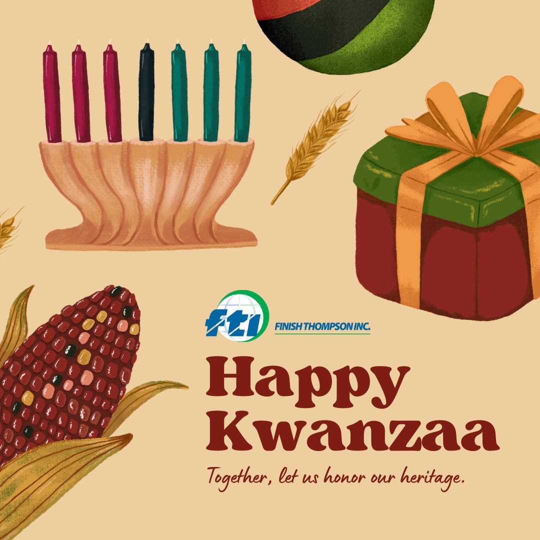 Warm Kwanzaa wishes to our colleagues, partners, and friends. May the spirit of Umoja, purpose, and creativity bring strength and inspiration in the year ahead.