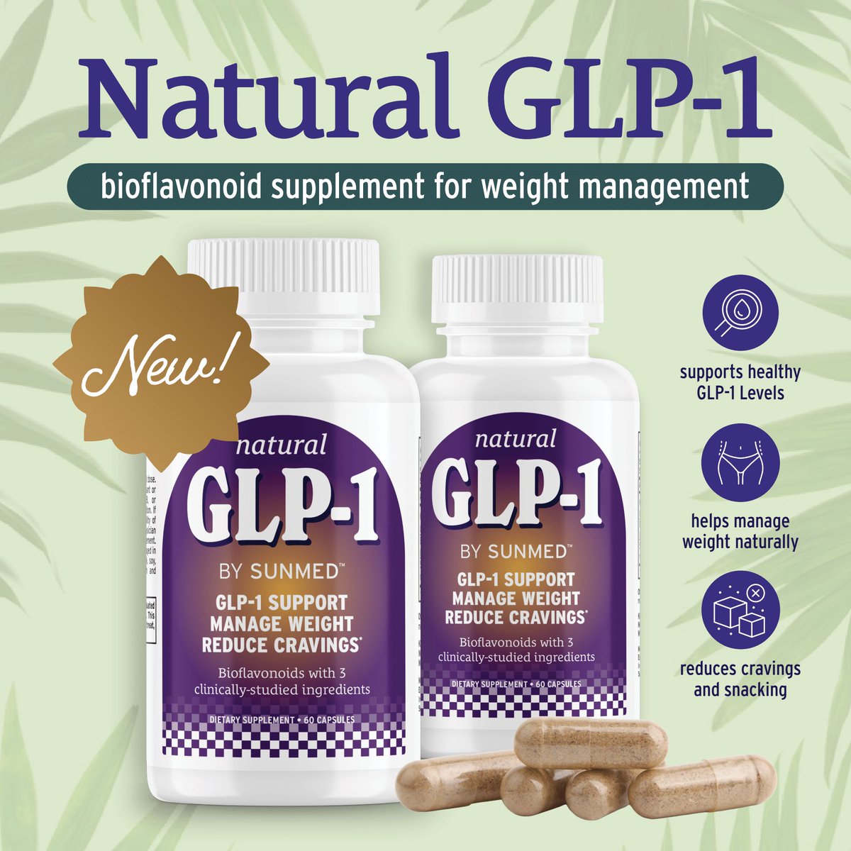 Introducing Natural GLP-1 by Sunmed — made with bioflavonoids and clinically-studied ingredients for natural support.
#glp1weightloss #glp1 #GLP1Support #GetSunmed #ModernWellness #sunmed