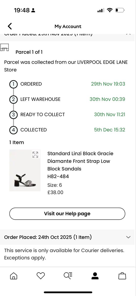 ourkidjuli's tweet photo. @nextofficial a parcel I ordered has shown as collected but I haven’t. Can you please advise. I collected two parcels on this day but this was definitely not amongst the items I collected. Please advise. I have send a message via messenger but no response. https://t.co/BI5YW80AK5
