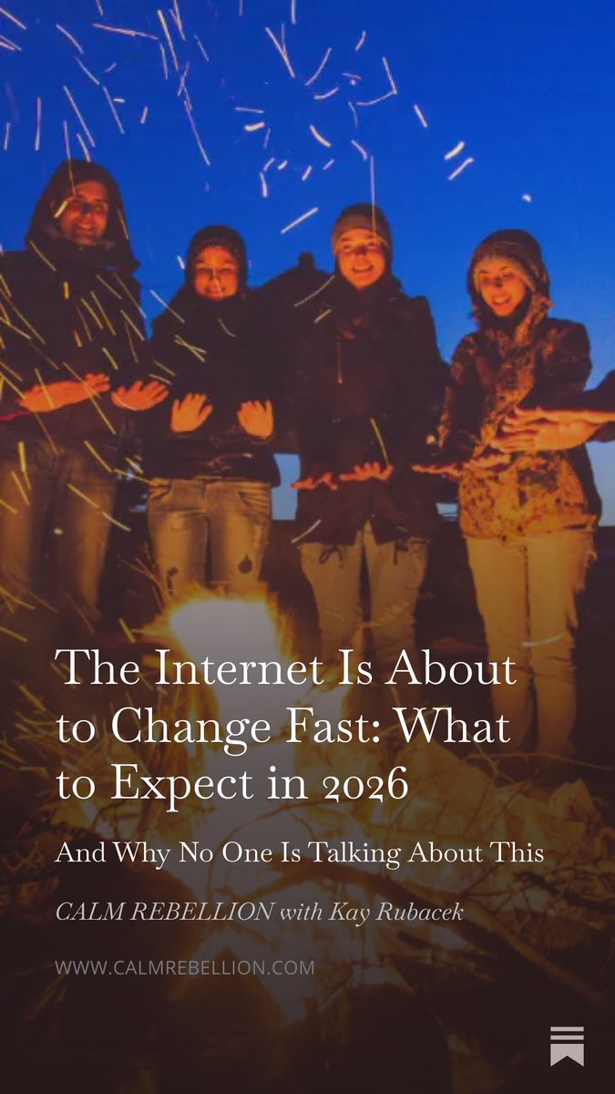 An online shift is happening faster than most people realize. 

Australia just banned social media for teens and a number of other countries are planning to follow suit. More than 40 U.S. states are already suing the major platforms. And everyday users are quietly changing how we