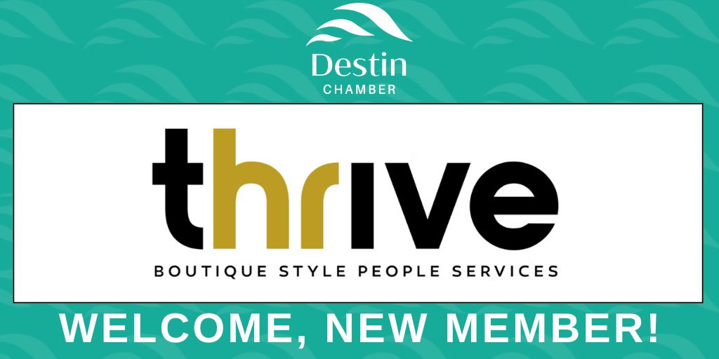 DestinChamber's tweet image. Welcome to Thrive People Services! Thrive People Services provides compliance, employee relations, and HR support designed for small businesses that need reliable expertise without the cost of a full-time HR hire. thrivepeopleservices.com #DestinChamber #ChamberStrong