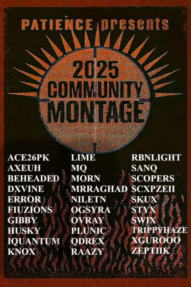 Who wants to watch a community montage?👀