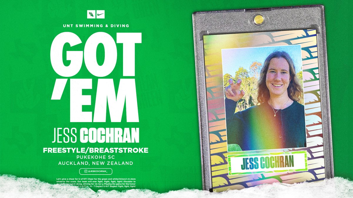MeanGreenSD's tweet photo. Welcome aboard, Jess! ✍️

Can't wait to have you in Denton💚

#GMG https://t.co/i5dF1i6IMA