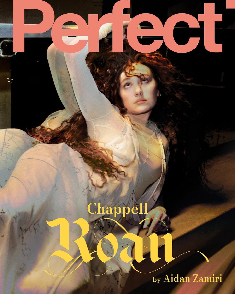 chappell roan on the cover of perfect magazine (2025)