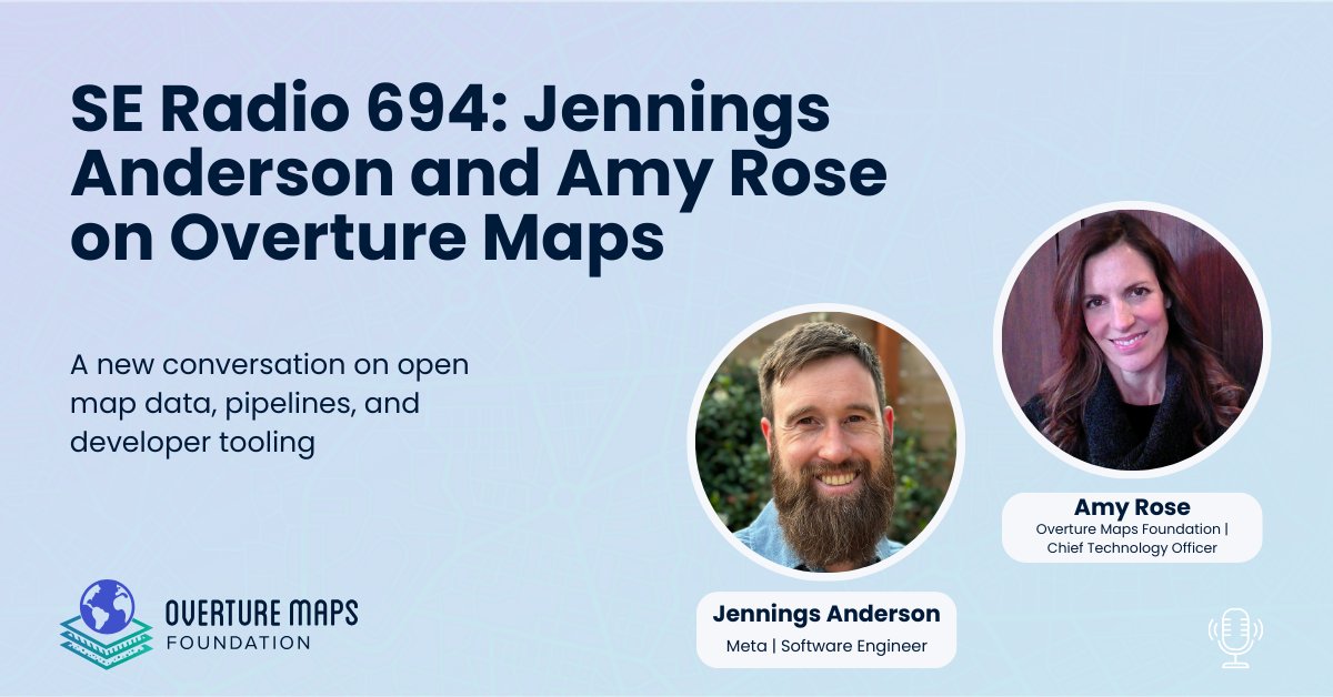 Overture Maps Foundation tweet media