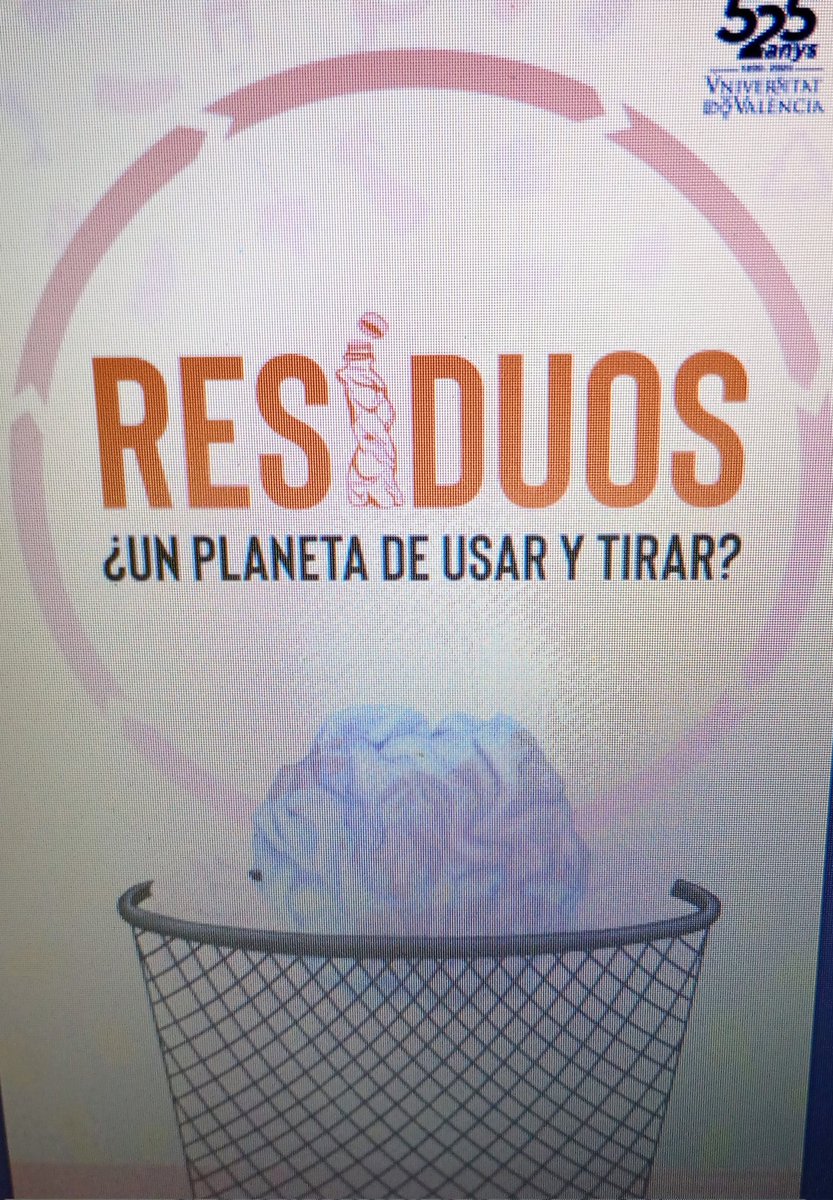 Publicación con un capítulo en "Residuos, ¿Un planeta de usar y tirar? " <a href="/uv/">UV</a>, <a href="/facmagisteriuv/">Facultat de Formació del Professorat UV</a> ,<a href="/socialsuv/">SOCIAL(S)</a>