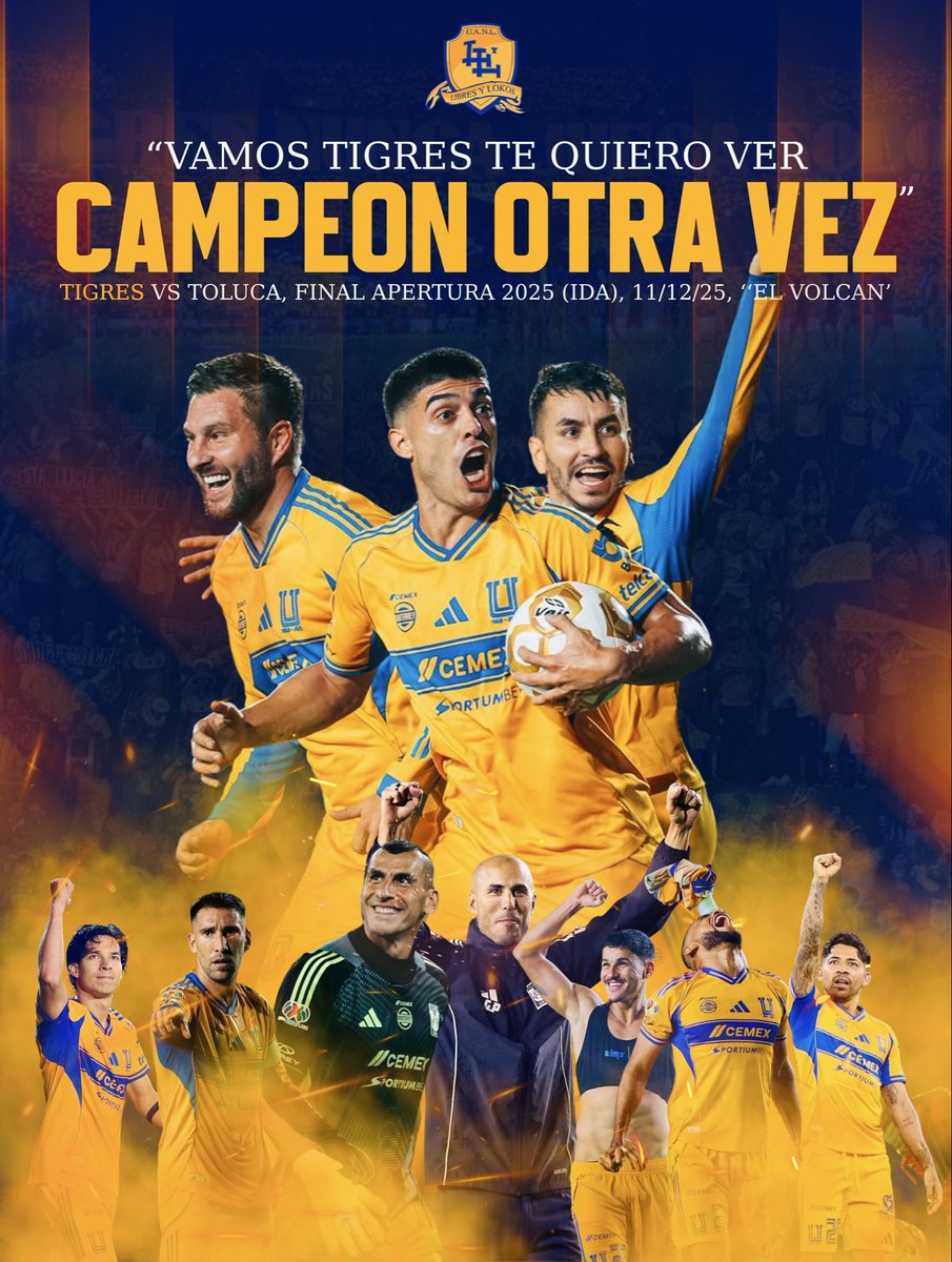 LIBRESYLOKOS's tweet photo. 𝐓𝐄 𝐐𝐔𝐈𝐄𝐑𝐎 𝐕𝐄𝐑 𝐂𝐀𝐌𝐏𝐄𝐎𝐍 𝐎𝐓𝐑𝐀 𝐕𝐄𝐙
Hoy es el gran día, la hinchada que juega enfrenta su partido más importante del año:
🟨 Lleva tu camiseta o jersey de color amarillo.👕🟨 https://t.co/FIKFnXn6Un