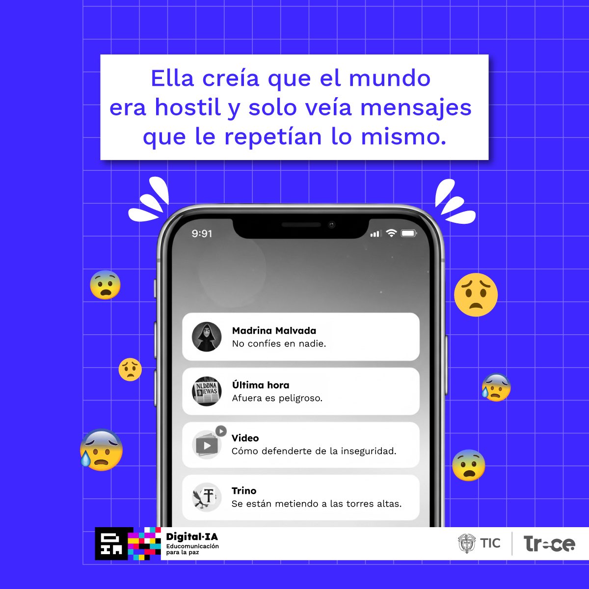 CanalTreceCO's tweet photo. ¿Atrapado en tu burbuja digital?
Con Digital.IA aprende a detectar fake news, contrastar fuentes y abrir tu mente a nuevas voces.
Expande tu mundo y construye una democracia más informada.
Únete a @digitalia_col
#SalDeLaBurbuja #DigitalIA #FakeNewsNo #PiensaCrítico #TuVozCuenta https://t.co/fVsfshJItK