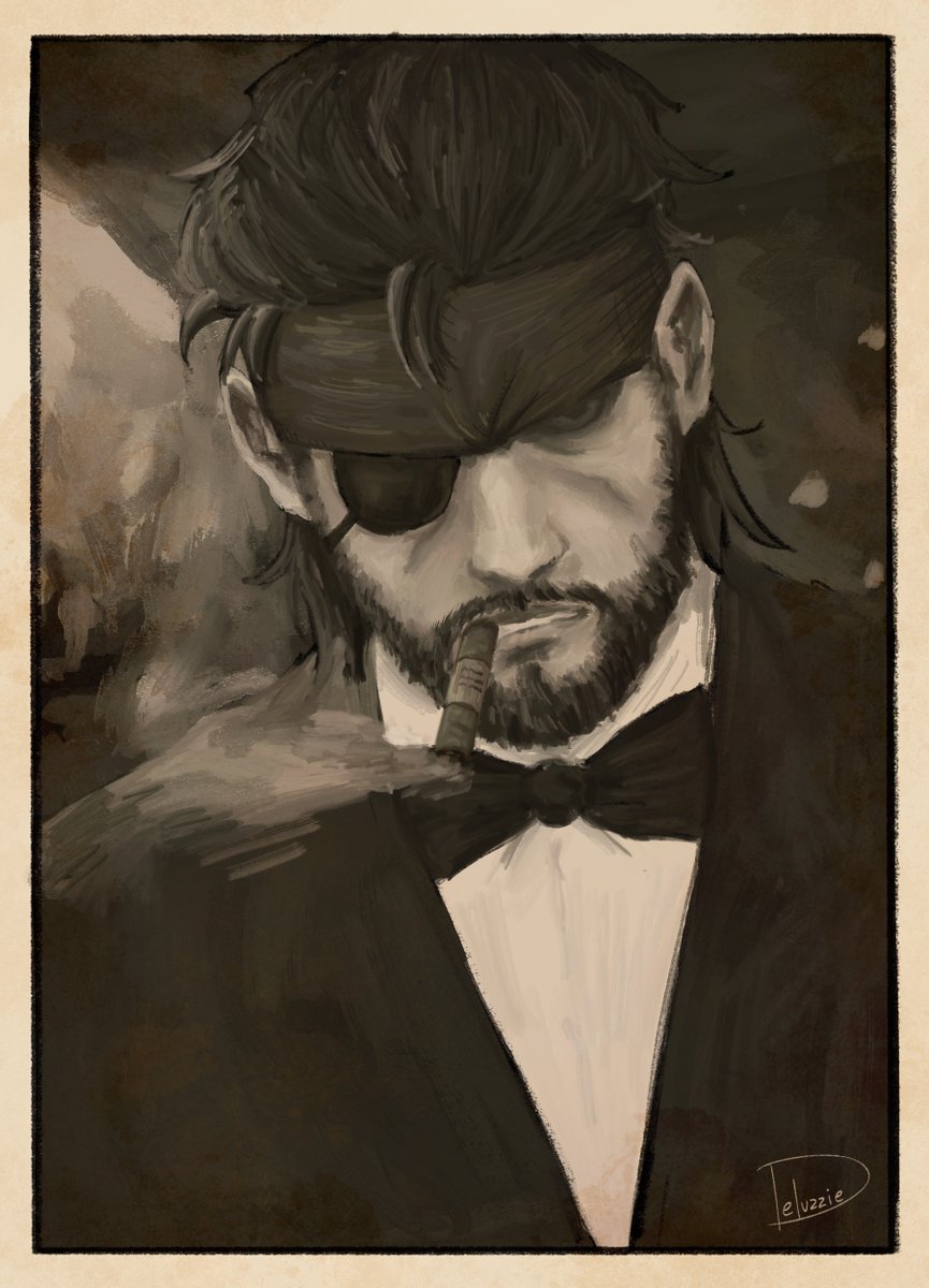 Deluzzie's tweet image. Anybody else lowk goon to big boss #mgs