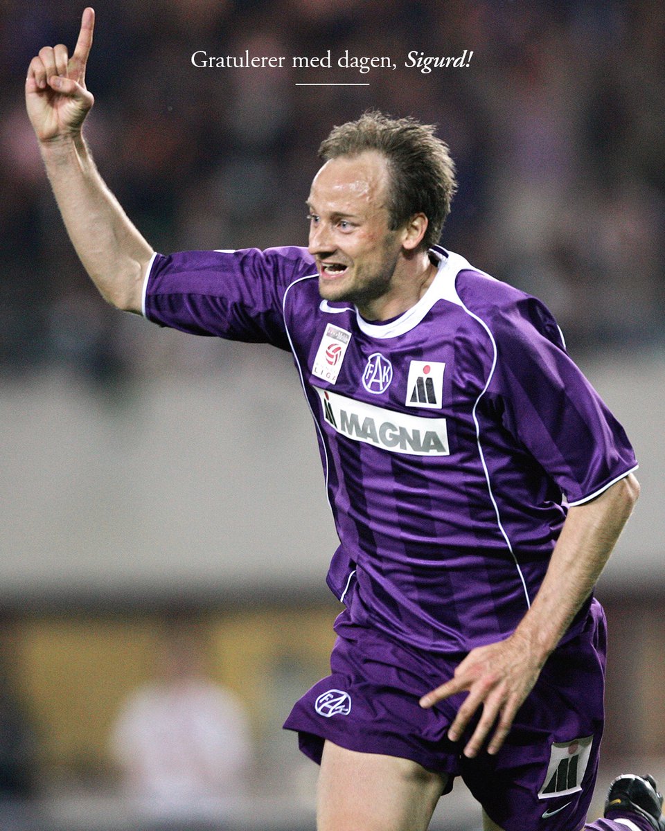 Austria-Legende 𝐒𝐢𝐠𝐮𝐫𝐝 𝐑𝐮𝐬𝐡𝐟𝐞𝐥𝐝𝐭 feiert heute seinen 53. Geburtstag 💜

Rushfeldt machte 172 Spiele und netzte dabei stolze 79 Mal für die Veilchen. Fünf Titel gewann er mit der Austria und ist weiter unvergessen bei allen Fans. 🤩

Alles Gute, Sigi! 🥳
#faklive