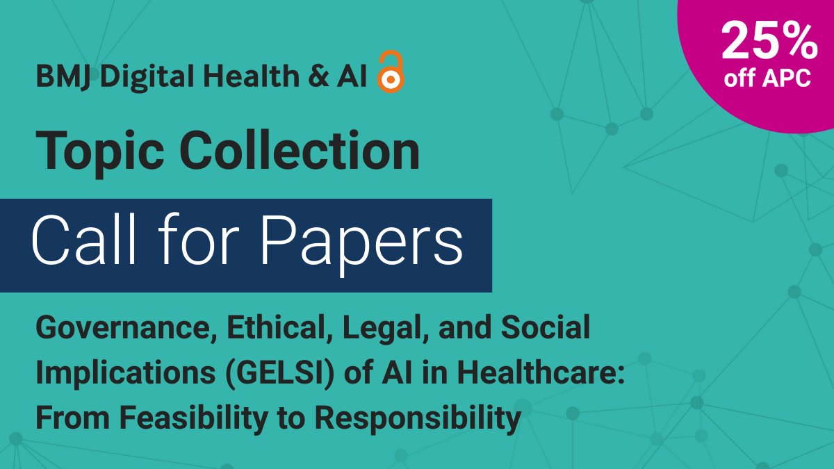 BMJ Health & Care Informatics tweet media