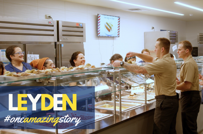 Grateful for those who serve: This month's One Amazing Story features what is quickly becoming a Leyden tradition: Hosting Thanksgiving for the Navy recruits!  #leydenpride

youtube.com/playlist?list=…