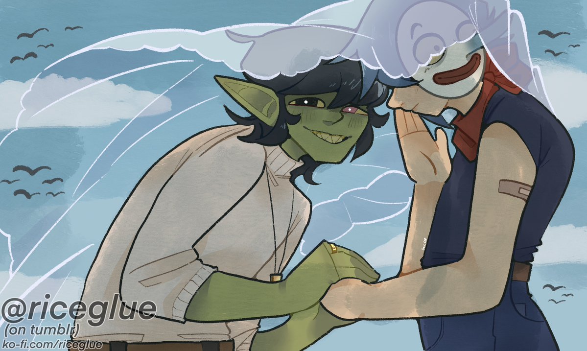 Ricegluue's tweet photo. Some VERY old Plastic Beach art i made a while ago 
#Gorillazfanart #gtwt #2Doc https://t.co/aR1R6vfaeS