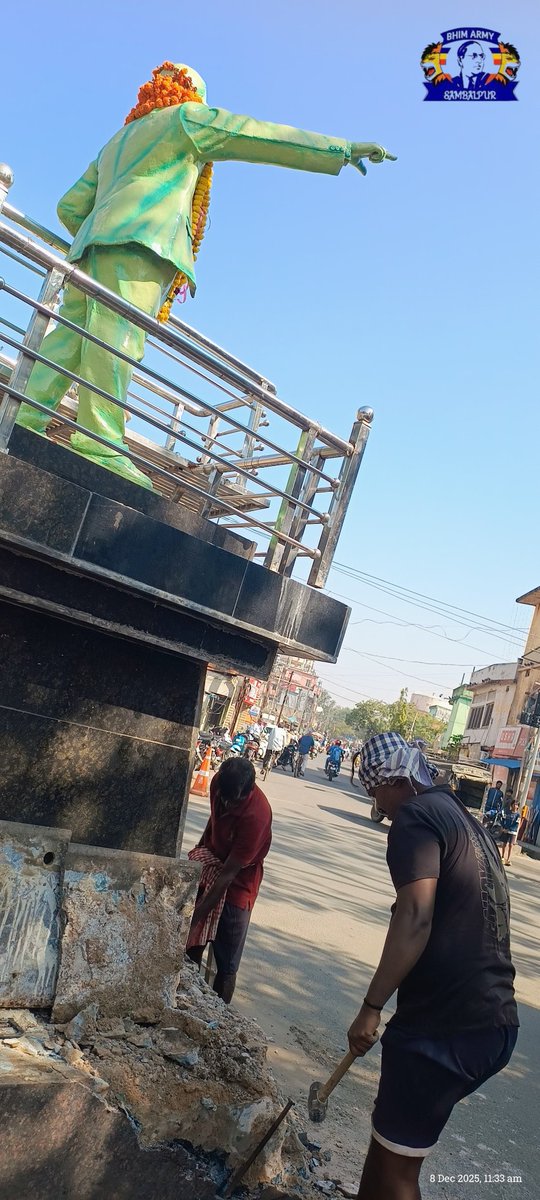 Million regards for Sanction of funds for Dr Babasaheb Ambedkar statue at Modipada chok Sambalpur Thanks Sambalpur Commissioner <a href="/RehanIITD/">Rehan Khatri</a> (Rehan Khatri) sir and <a href="/SMC_Sambalpur/">SMC Sambalpur</a> <a href="/DmSambalpur/">DM Sambalpur</a>