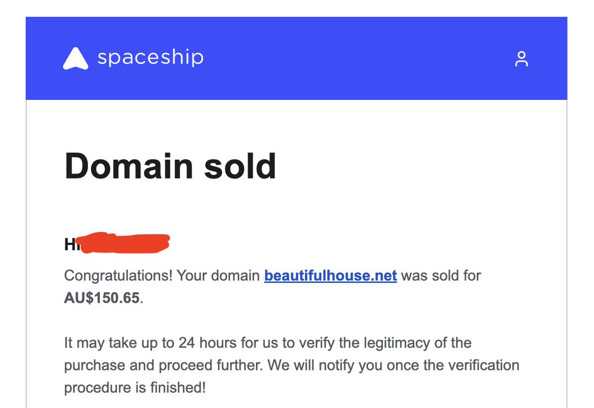 BeautifulHouse .net has sold for AU$150.65($100) at
<a href="/spaceship/">Spaceship</a>^^

#domain #SellerHub