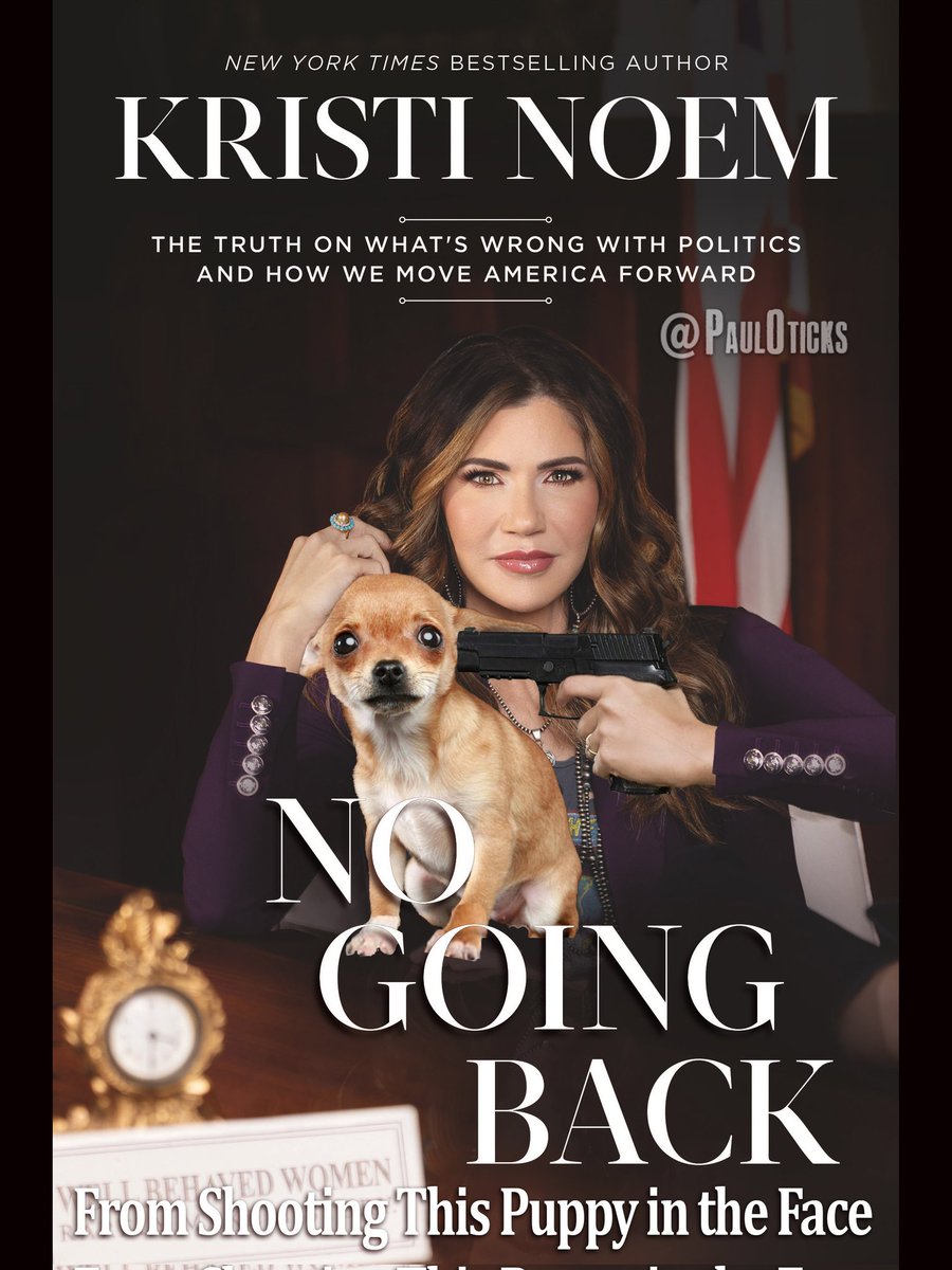 KorbelRenoKia's tweet image. #PuppyMurderer @Sec_Noem @KristiNoem, has overdosed, again, on #Botox.