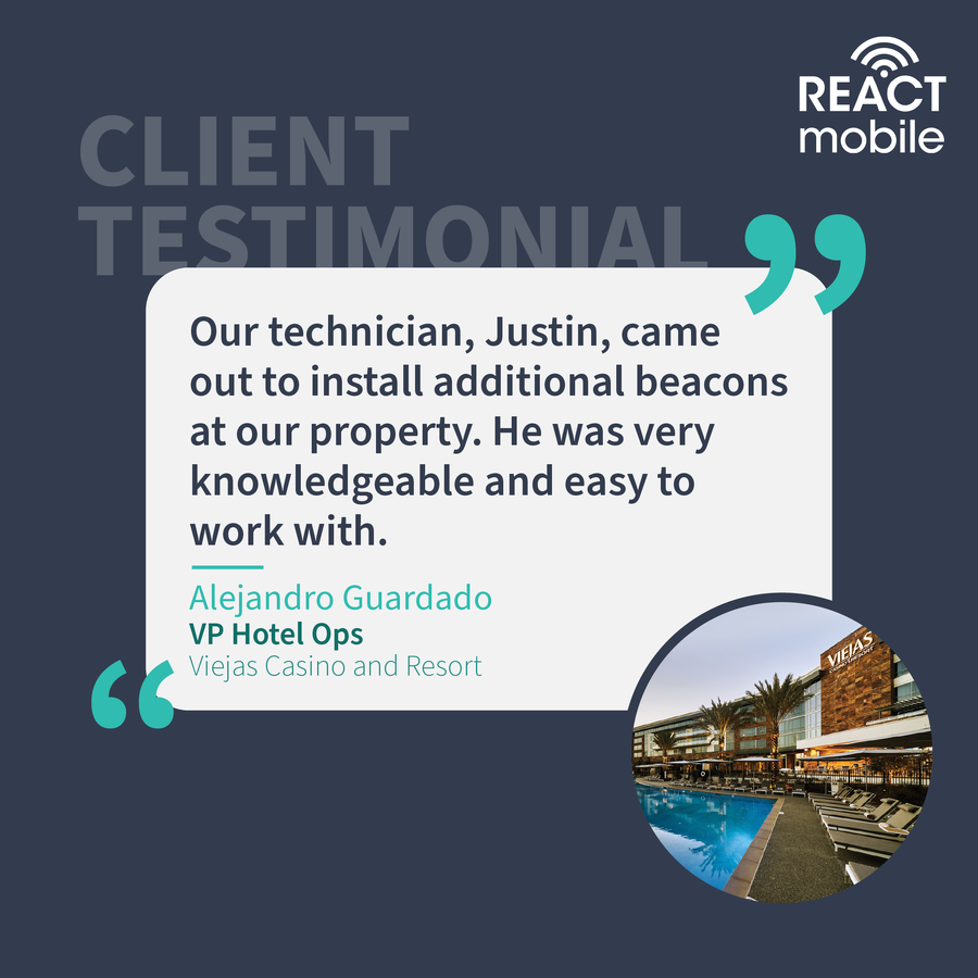 Proud to deliver a smooth, reliable installation! Thank you to the team at Viejas Casino &amp; Resort for trusting us to support your safety initiatives. 🏨💡
#HospitalityTech #EmployeeSafety