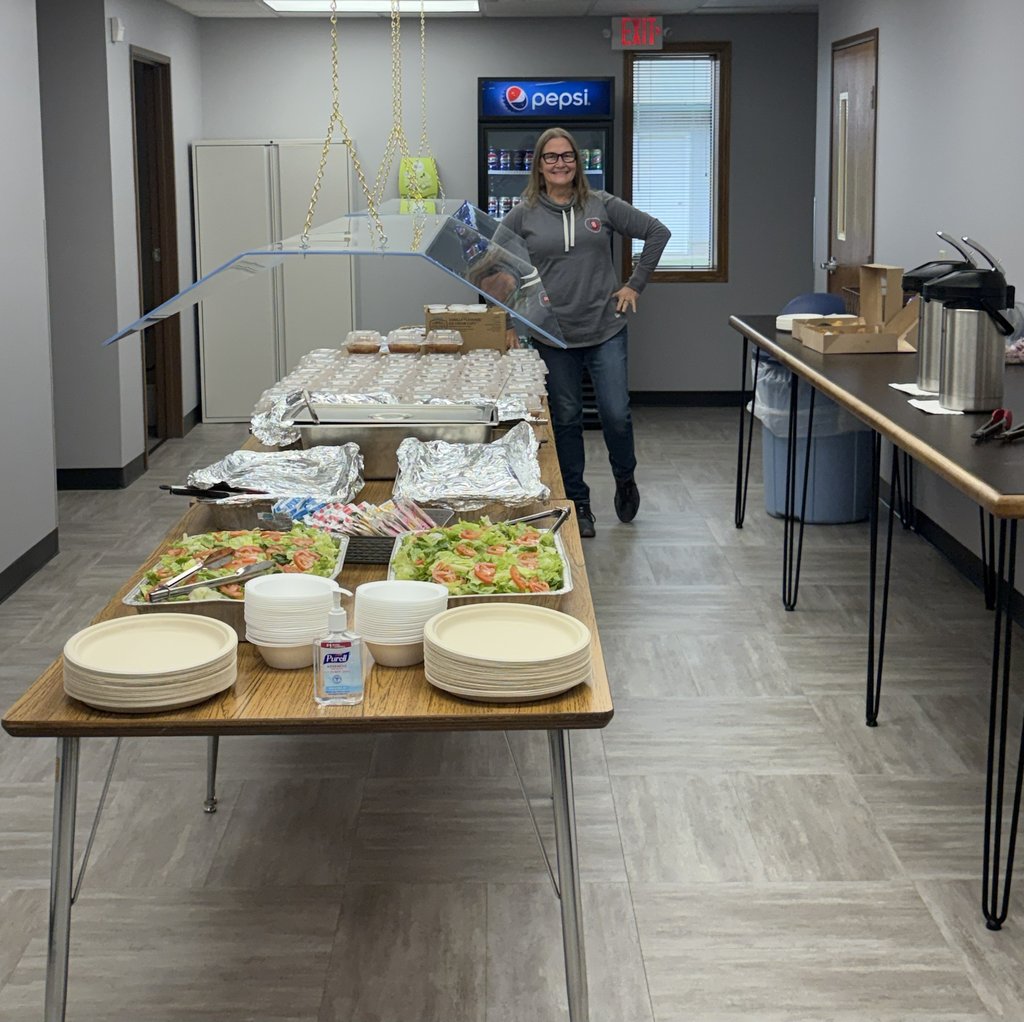Cheers to Cari Spatz for keeping CESA 8 events running smoothly and deliciously! Her organization and dessert choices are unmatched. She never forgets the pie. 🥧  #LeadersInEducationalExcellence