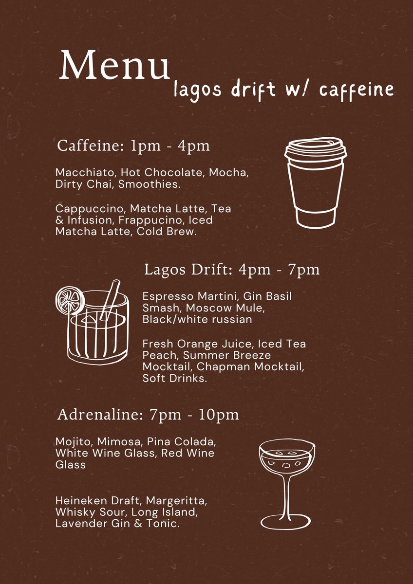 Curfew pours: Sips designed to match the pulse.

Date: 20th December
Time: 1PM
Location: Pause Café

RSVP with the link in bio 🎟️
