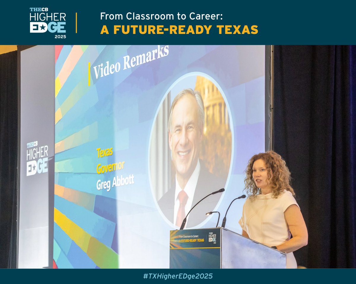 Texas Higher Ed tweet media