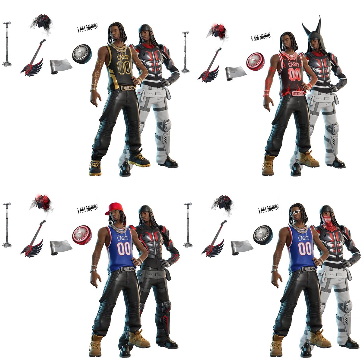 cartisburner__'s tweet photo. WIN A PLAYBOI CARTI FORTNITE SKIN OF YOUR CHOICE 🚨

Here’s how to enter 👇

▪️follow @cartisburner__ &amp; @DodoFits 
▪️like &amp; retweet this post 
▪️comment your favourite fortnite season 

Winner will be selected in 24h time ⏳

Good luck! 🍀 https://t.co/ahqUtmNDfk