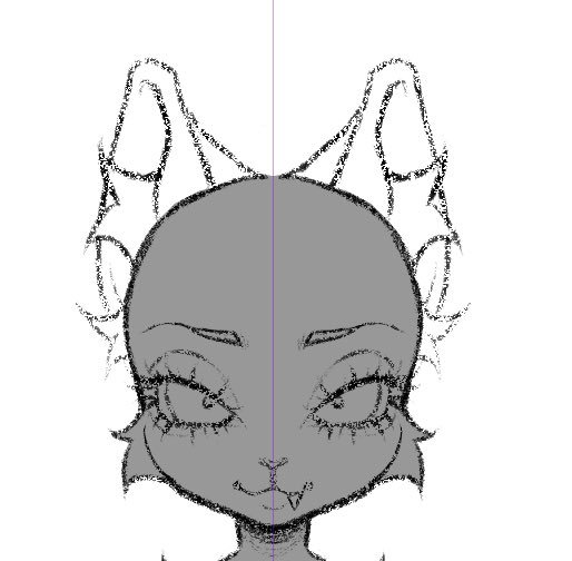 does anyone want a custom on this base for $10? shot in the dark cuz i have no audience but…! feeling inspired 

<1 week turnaround… maybe tonight! 
willing to do ANY animal, any facial expression etc., 
comes with a “smooth,” no fur variant 
etc.,

<symbols 2 deter theft 😭>