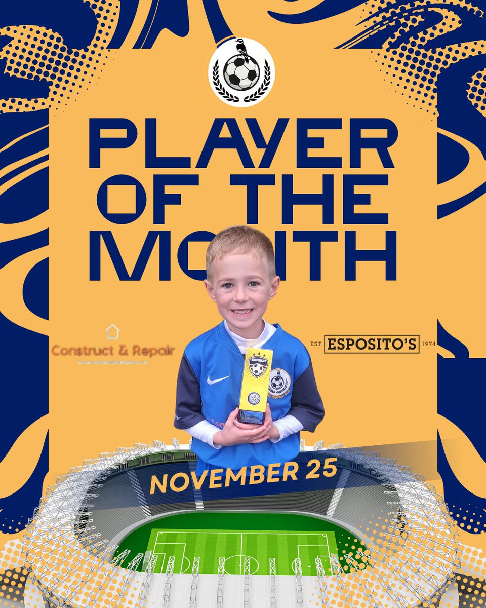 CourtHeyFC's tweet image. Well done to our Player of The Month for November - Theo Getty!