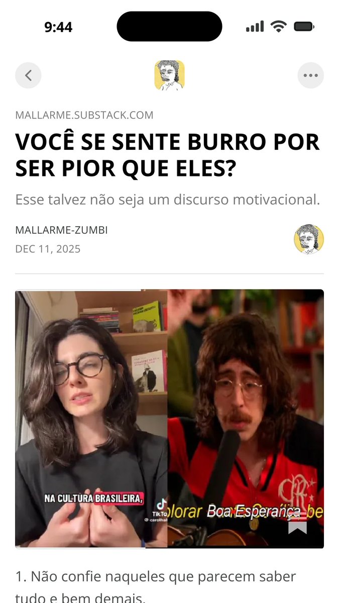 mallarmezumbi's tweet image. textinho novo no meu substack, link na minha biografia.