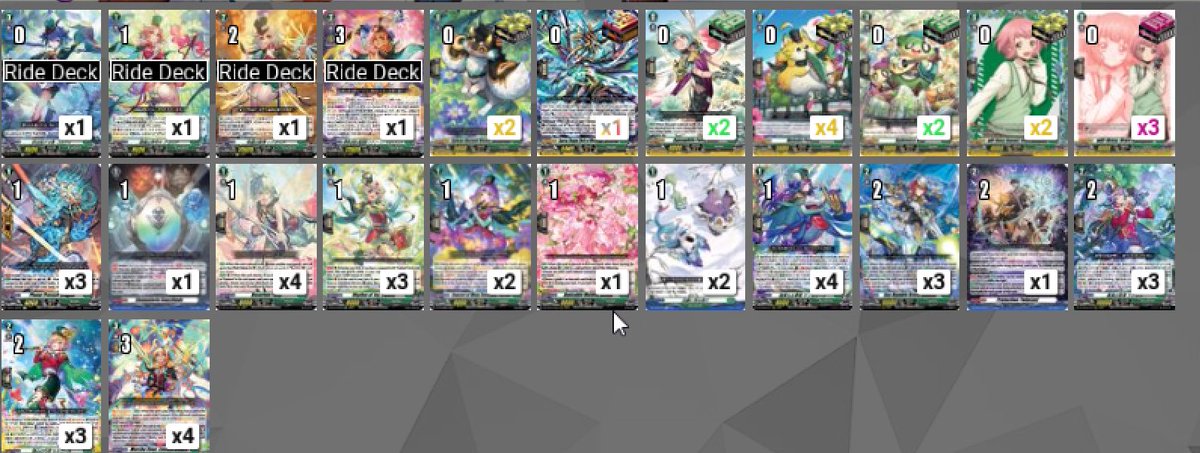 Sadly new pr doesn’t work with vivace but here’s another end of year slop I’m trying rn

Basically just the good old cycle pile lol, try to max out your cb and spam elentis to draw a bunch and p ride. Eb7 draw do come up too

I still dk which one between the two I like more lol