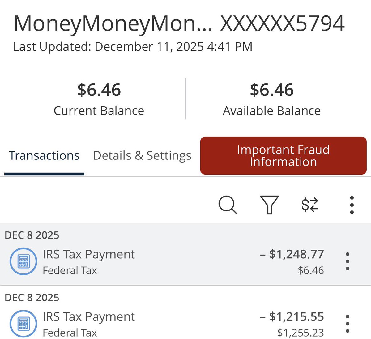 NotesOnChain's tweet image. Moved into a new place -1K
Payed the rest of my taxes -2500

Now I have 6.46 USD left to DCA into my conviction plays. 

What’s your excuse ?