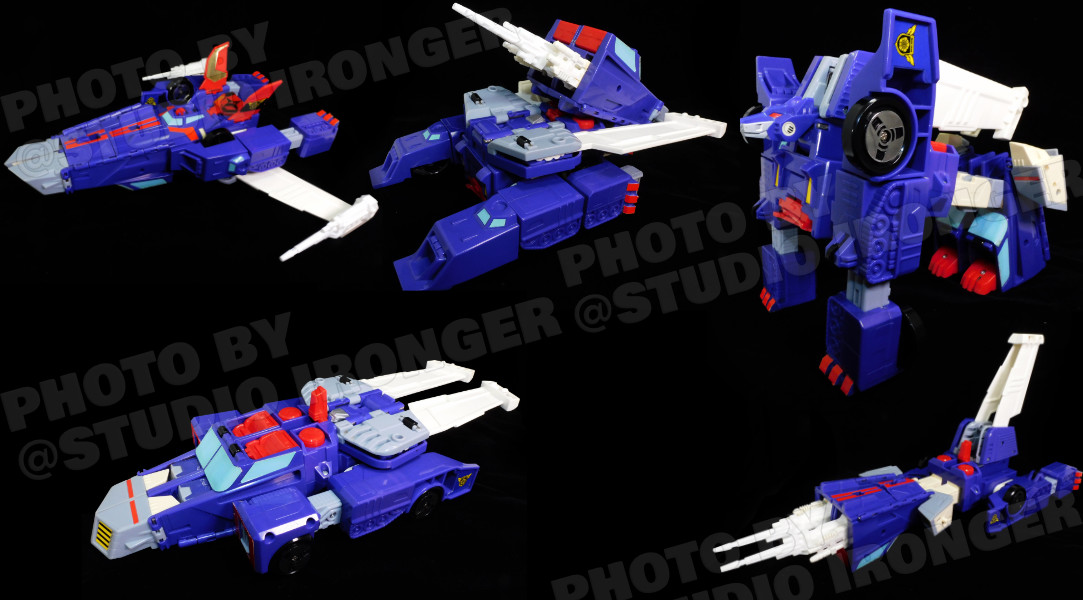 忍者刑事 シャドウ丸。勇者警察ジェイデッカーの影の刑事、ジェット機