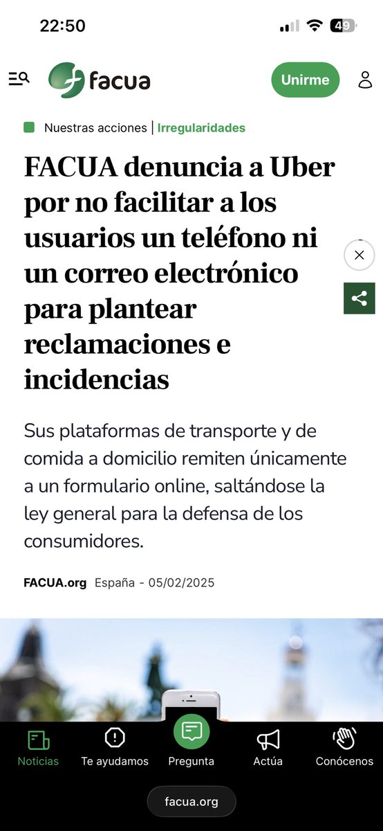 anabelpuma's tweet photo. @ubereats_es @Uber_Support @goiko @consumidores @gobmapa @JusticiaAliment Anda si resulta que ya tenéis sentencia por alguna de las cosas que os menciono😉 un juicio contra vosotros está más que ganado entonces😂 https://t.co/2nYrAJEeAY