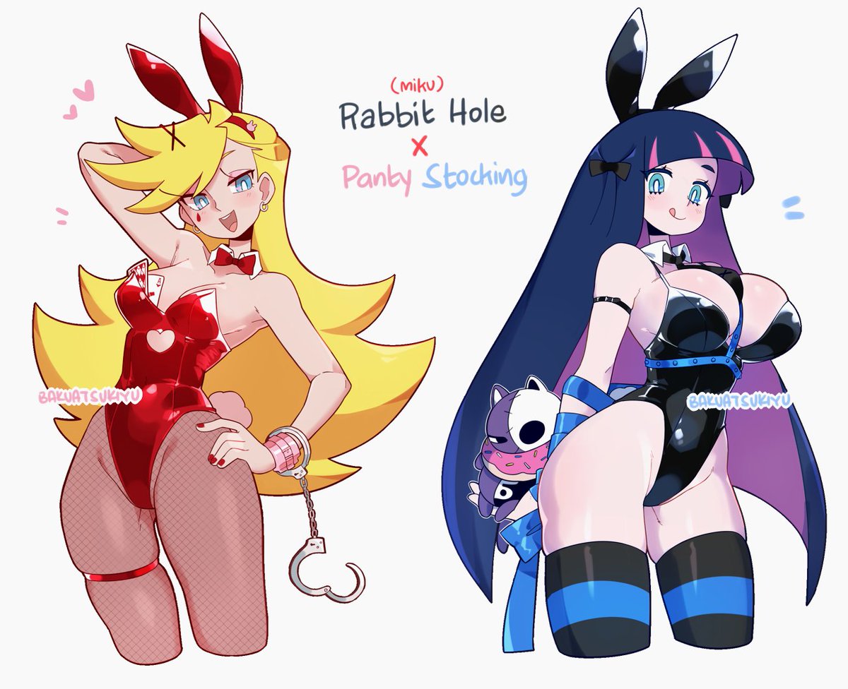 panty and stocking rabbit hole