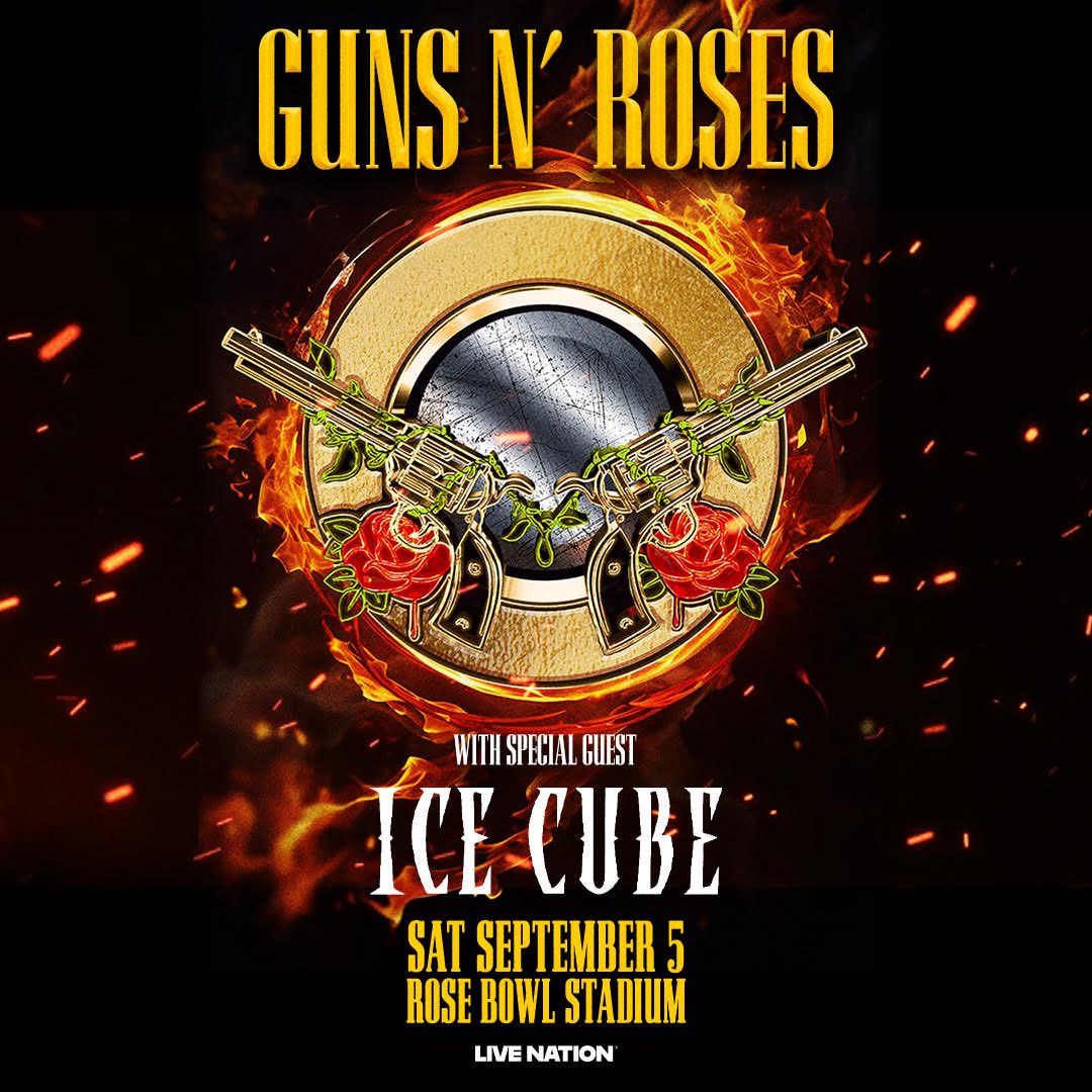 icecube's tweet image. I’ll be at the Rose Bowl on Sept 5 rockin’ with @gunsnroses. You already know what time it is. Tap in early and get your tickets now—icecube.com/tour