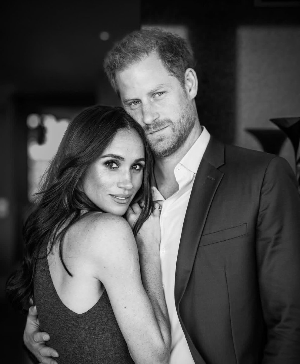 Misan Harriman has released a unseen image of the Duke and  Duchess of Sussex