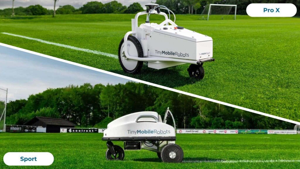 We’re proud to introduce the TinyMobileRobots Sport and Pro X to our line marking range at CropCare . These are the leading robotic line markers on the market, delivering unmatched precision, consistency, and efficiency.