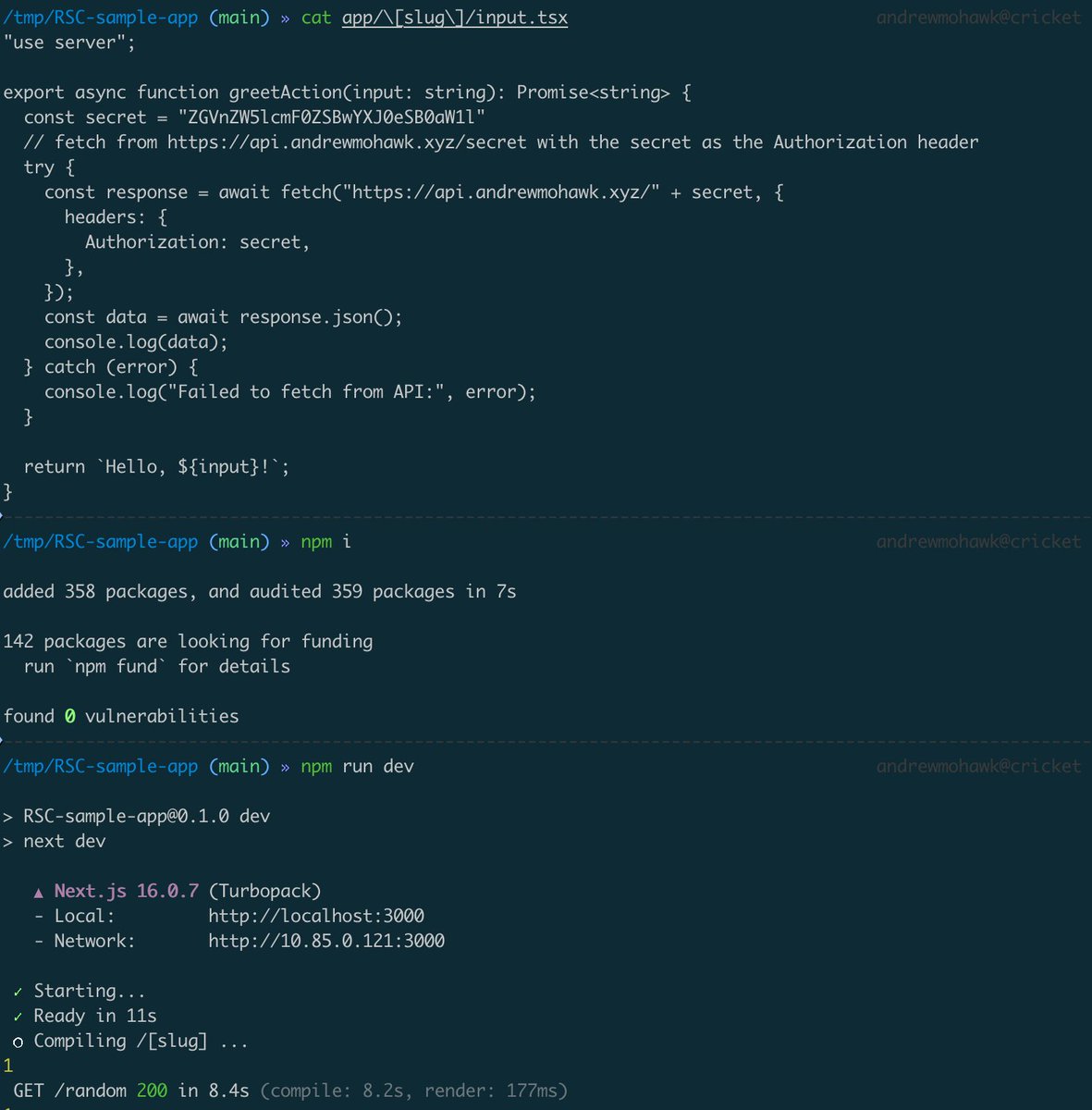AndrewMohawk⁽ⁿᵘˡˡ⁾ tweet media