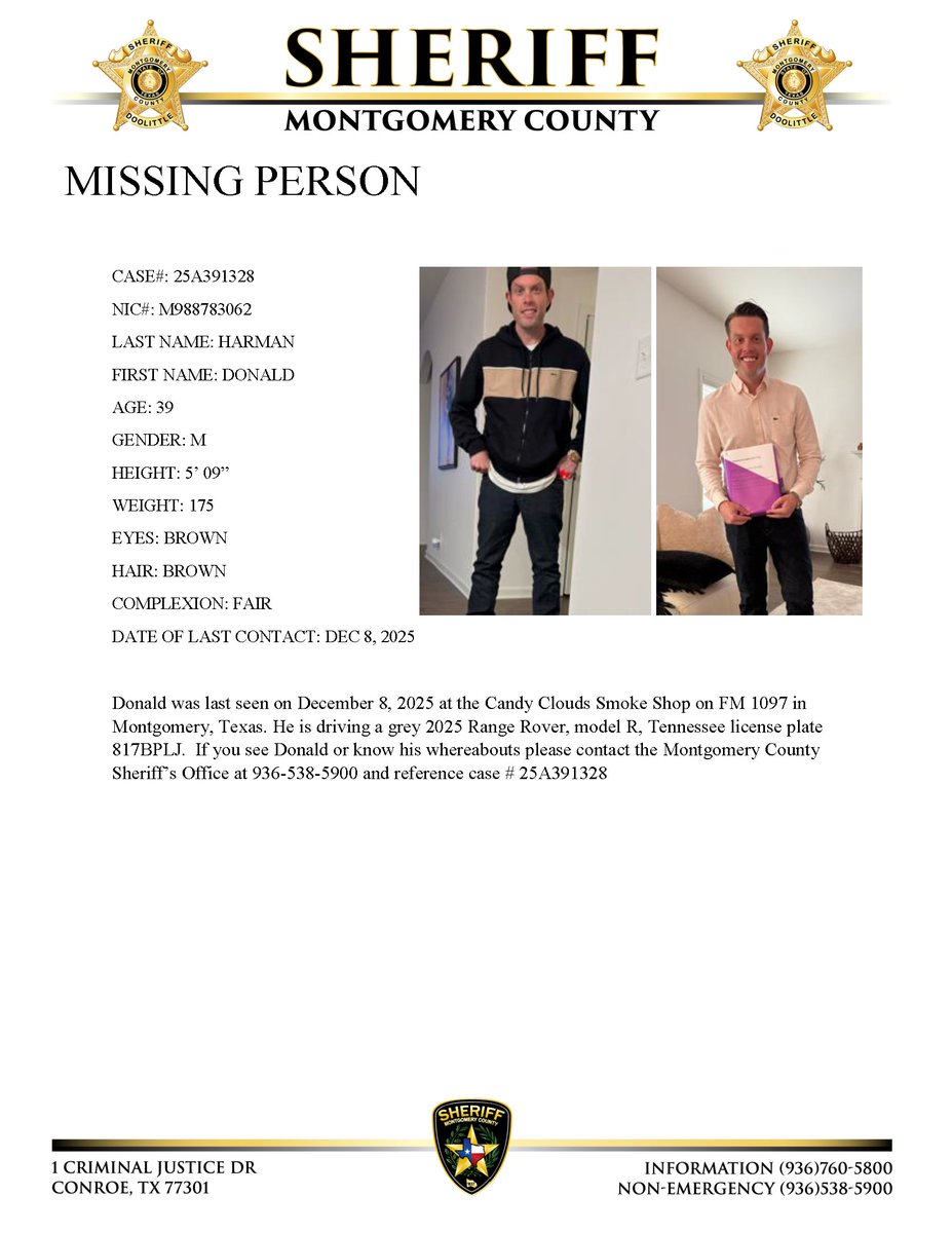 MCTXSheriff tweet media