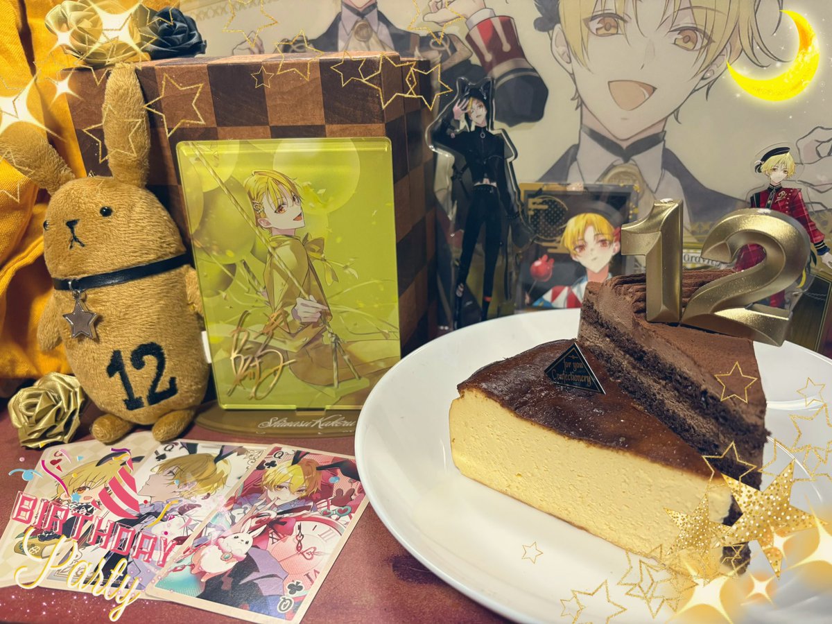 師走駆さん!!
お誕生日おめでとうございます🎉

 #師走駆誕生祭2025
#ツキウタ
