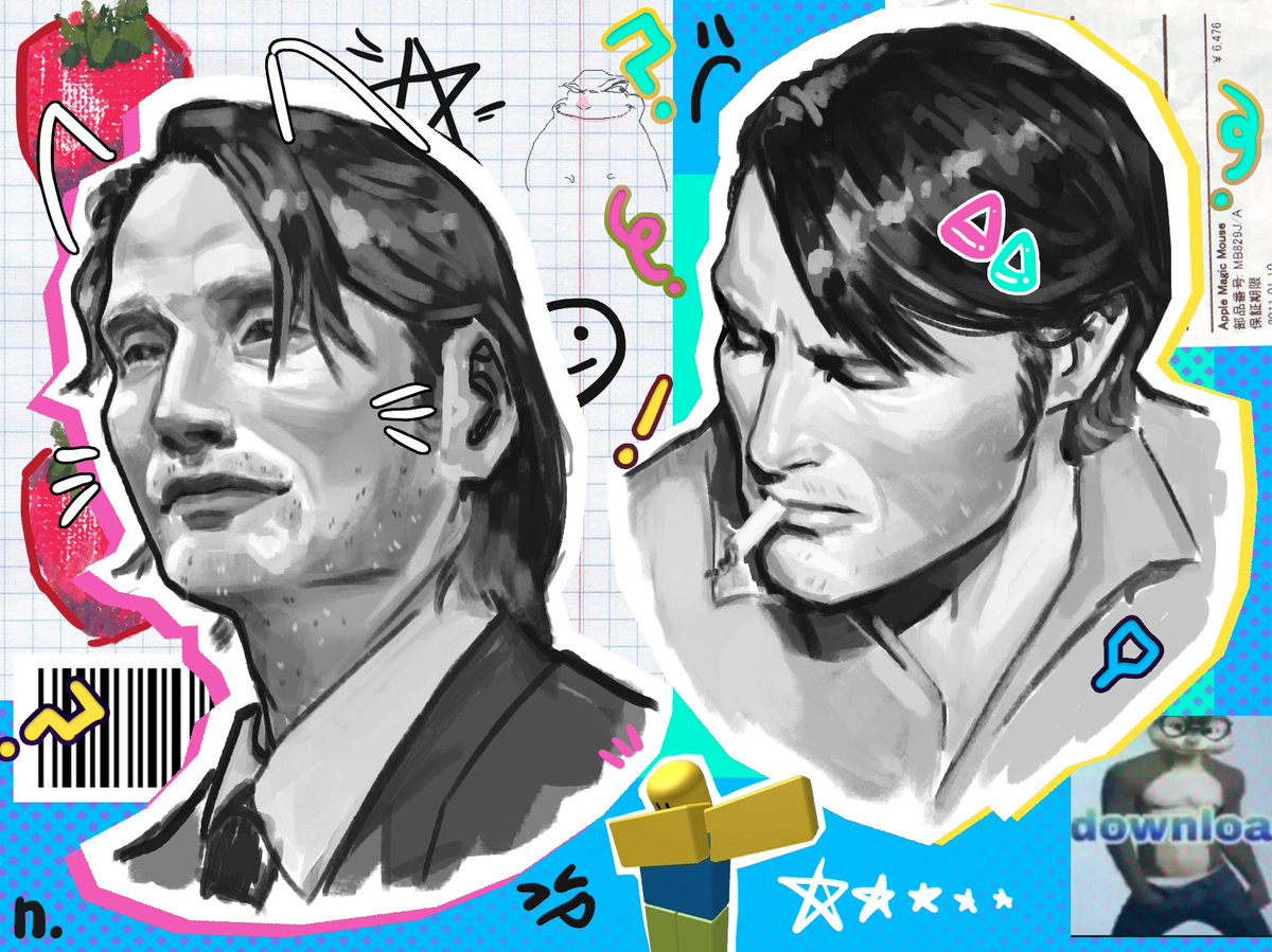 ^^ #MadsMikkelsen #fanart