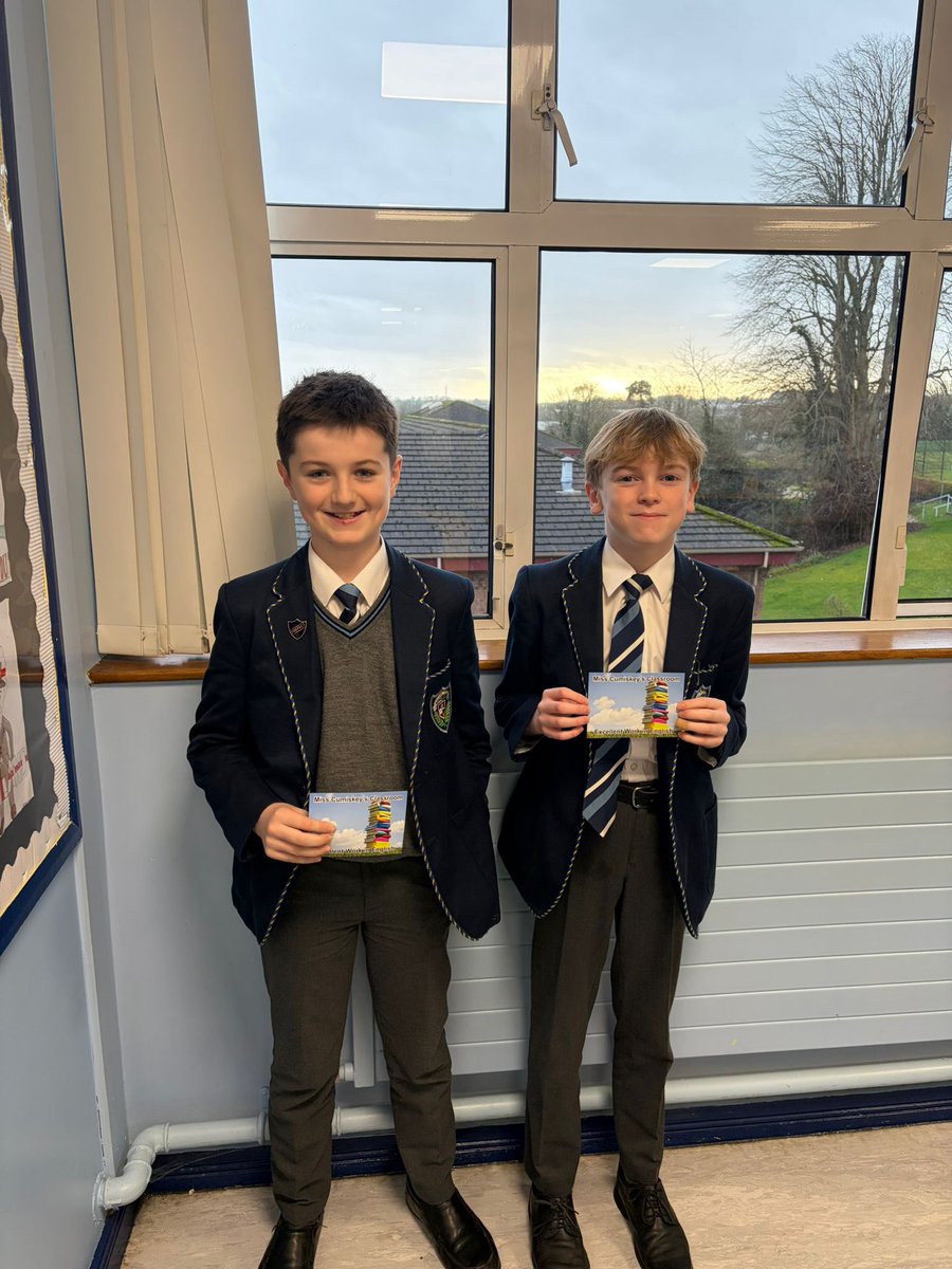 English_SMG's tweet photo. Congratulations to 9C’s Finn and Senan on receiving their homework passes. Two super spellers! https://t.co/LW3FJqJqfW